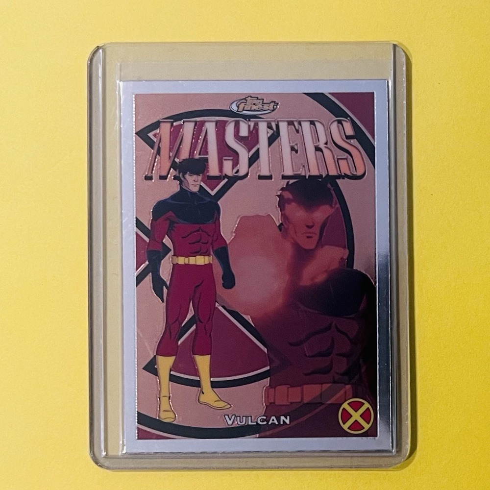 2025 Topps Finest Marvel Vulcan #37 Masters Card X-Men